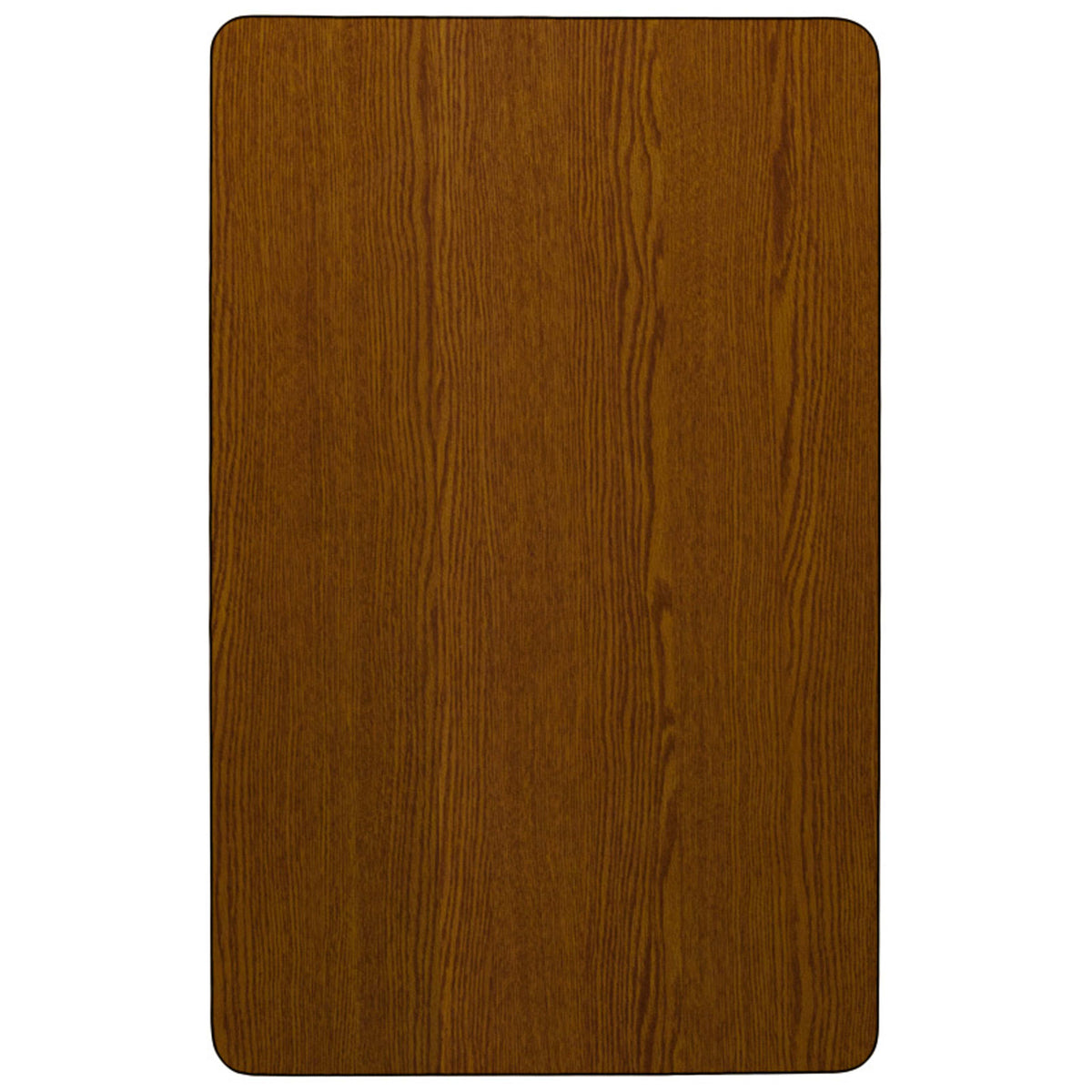 Oak Top/Black Frame |#| 24"W x 60"L Rectangular Oak HP Laminate Adjustable Leg Activity Table