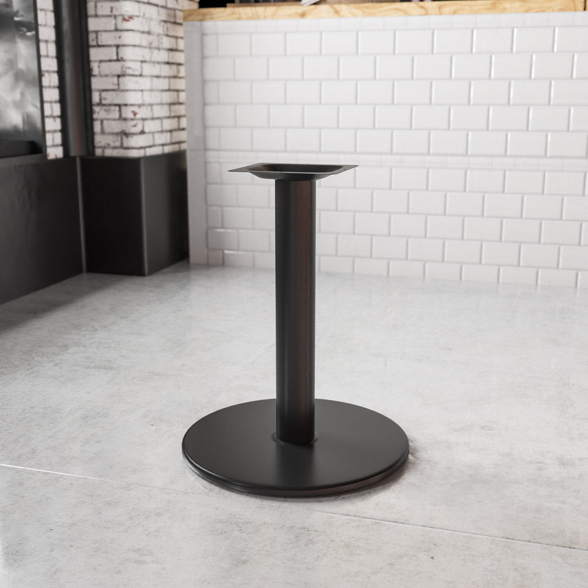 Columbn Base Table 24 Round Table Height Base BFHD-TR24- – Flash Furniture