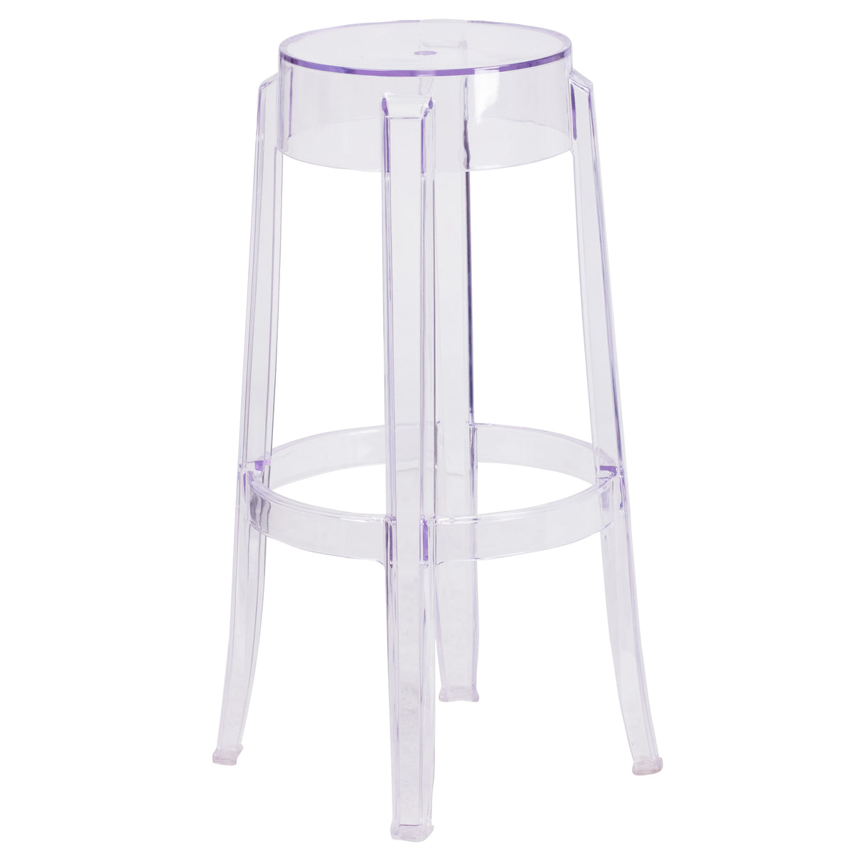 29.75" High Transparent Barstool - Restaurant & Bar Furniture