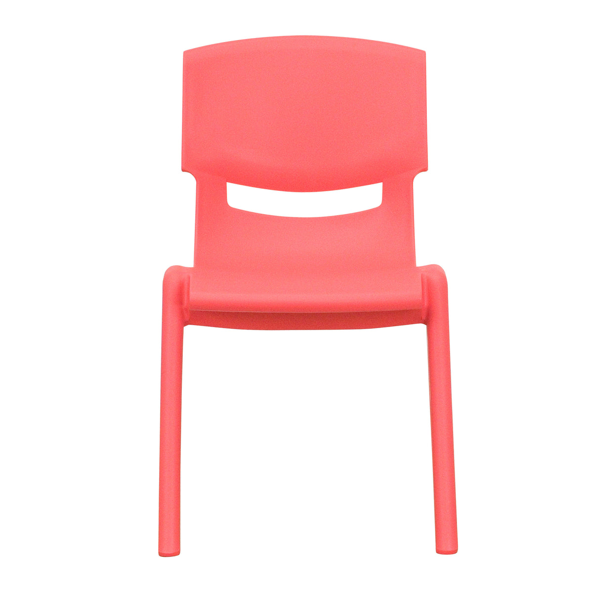 Red |#| 2 Pack Red Plastic Stackable School Chair with 12"H Seat, Preschool Seating