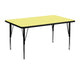 Yellow Top/Black Frame