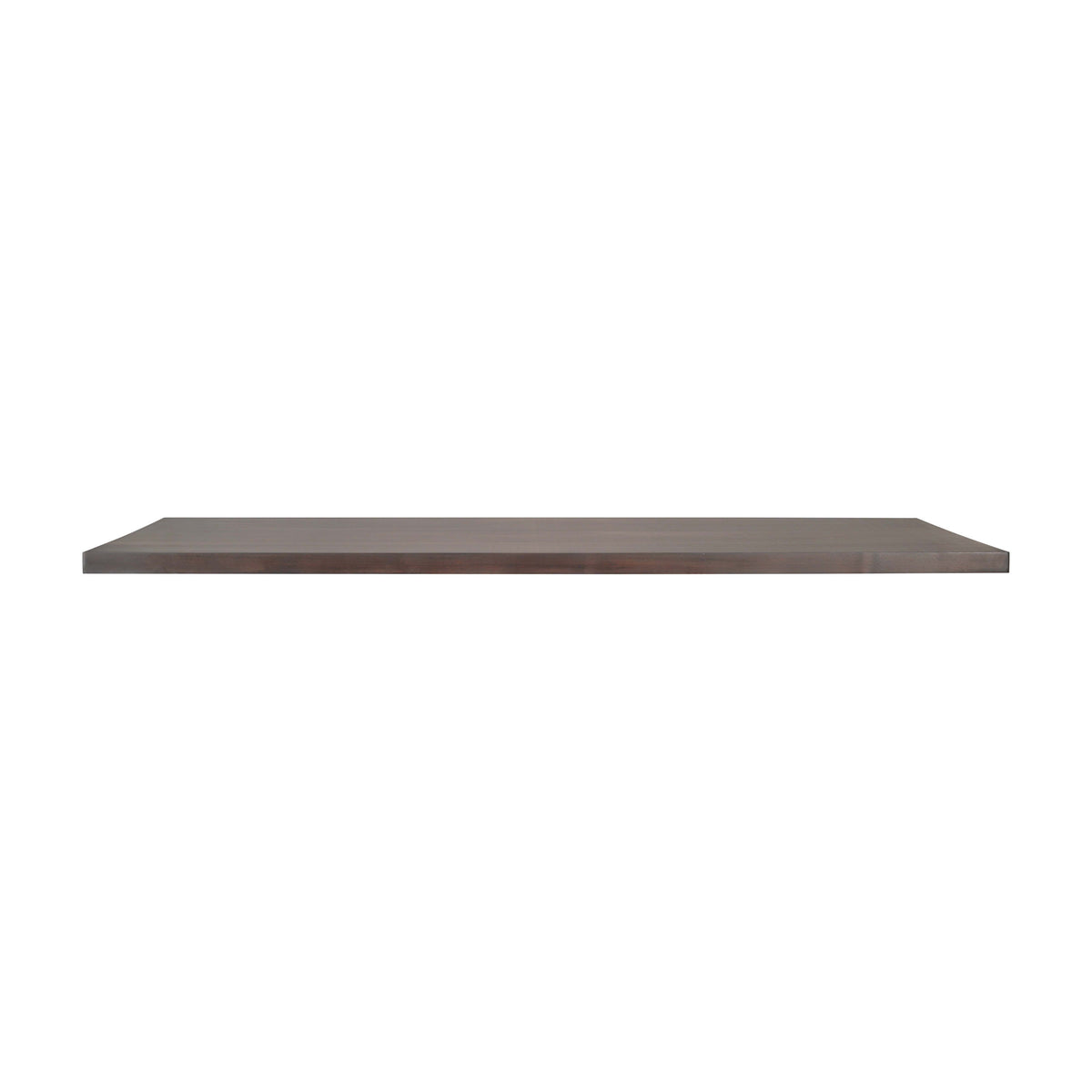 Dark Brown |#| 30x60 Commercial Solid Wood Tabletop with Support Bars for Indoor Use-Dark Brown