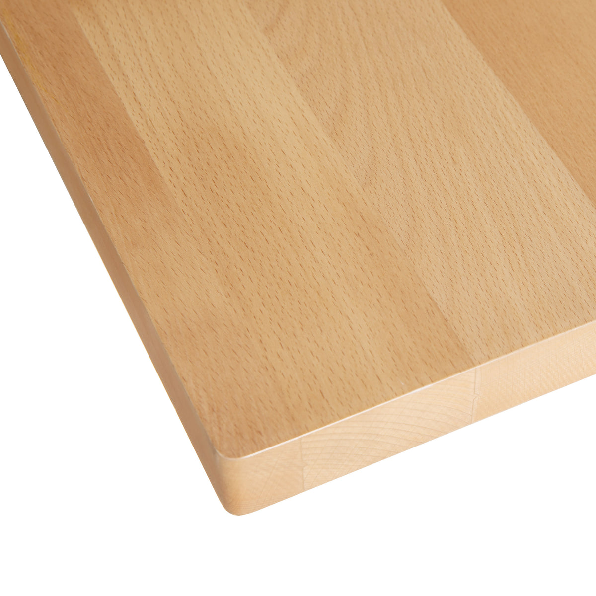 Natural |#| 30x60 Commercial Solid Wood Tabletop with Support Bars for Indoor Use-Natural