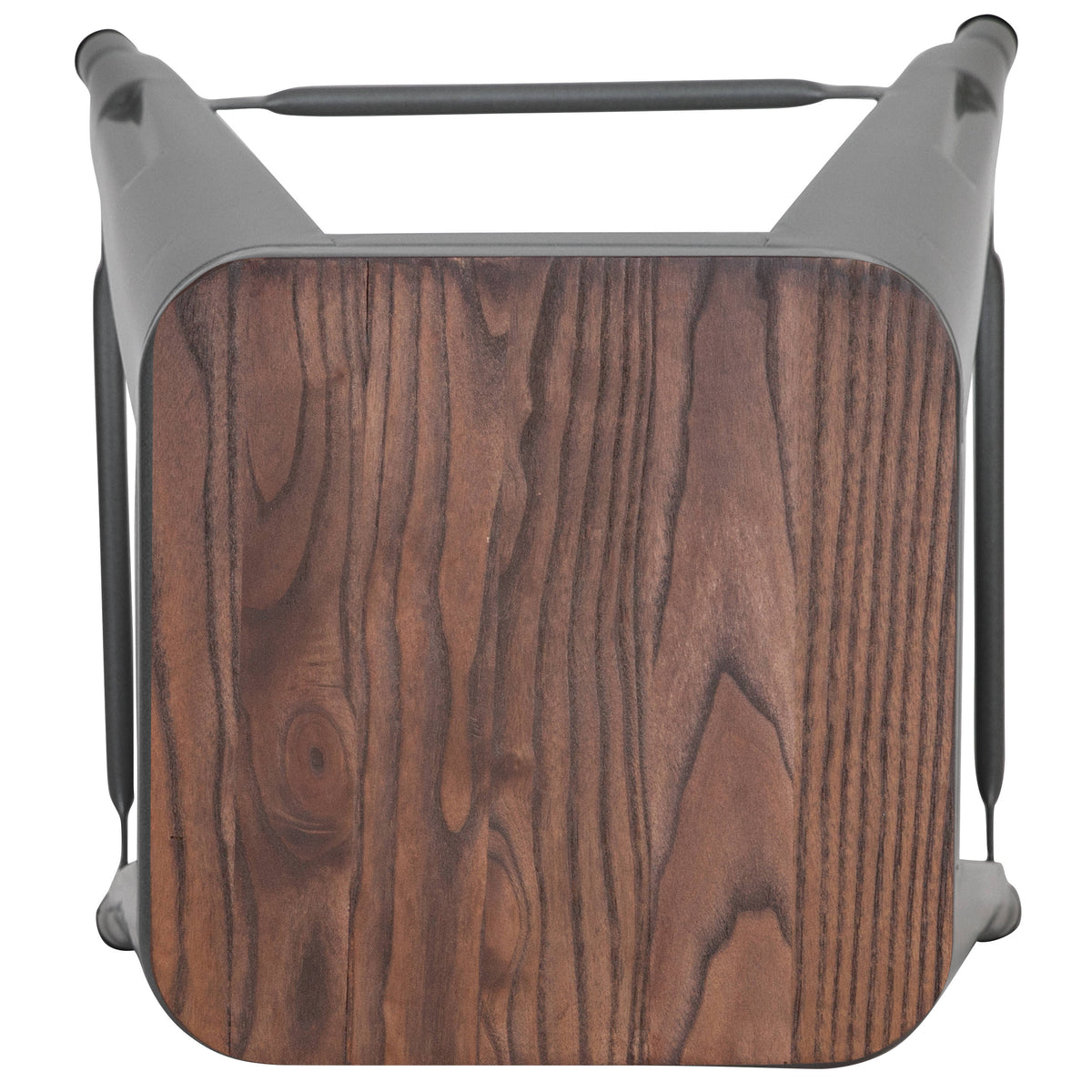 Silver |#| 4 Pack 30" High Metal Indoor Bar Stool - Stackable Stool, Silver