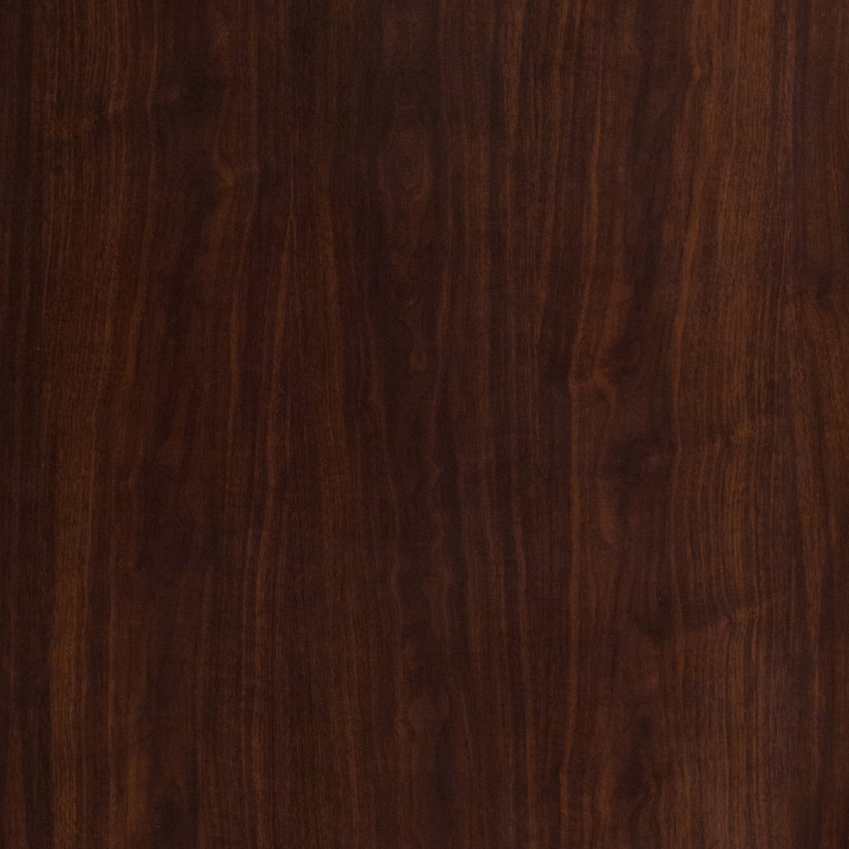 Walnut |#| 30" x 48" Rectangular High-Gloss Walnut Resin Table Top with 2" Thick Edge