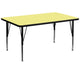 Yellow Top/Black Frame