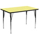 Yellow Top/Black Frame