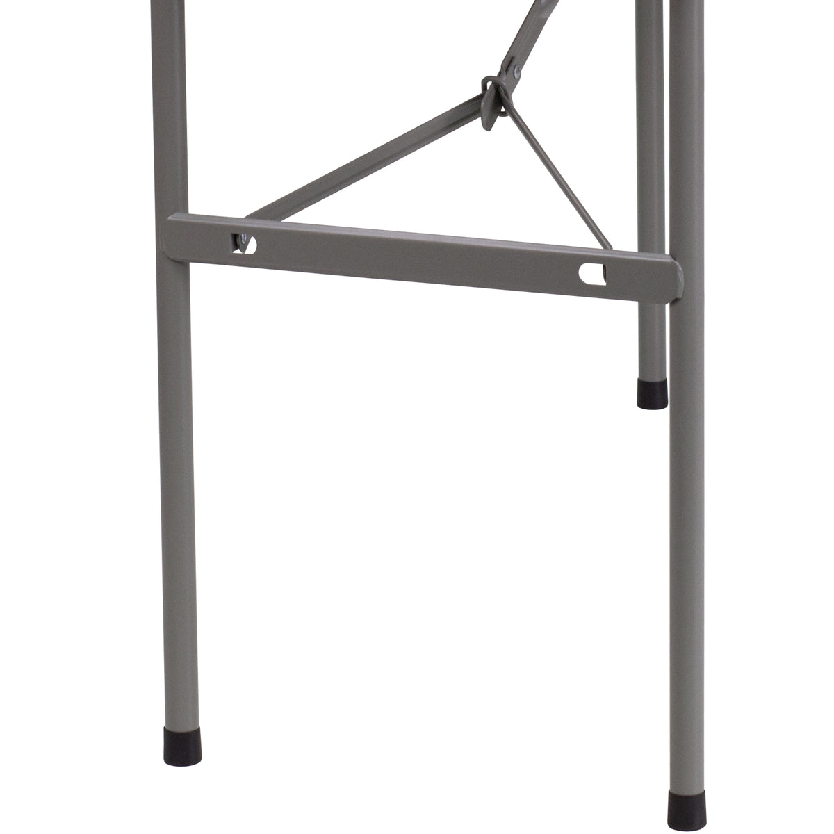 4-Foot Granite White Plastic Folding Table - Banquet / Event Folding Table
