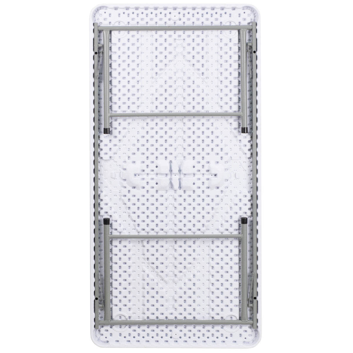 Granite White |#| 4.93-Foot Kid's Granite White Plastic Folding Activity Table - Play Table