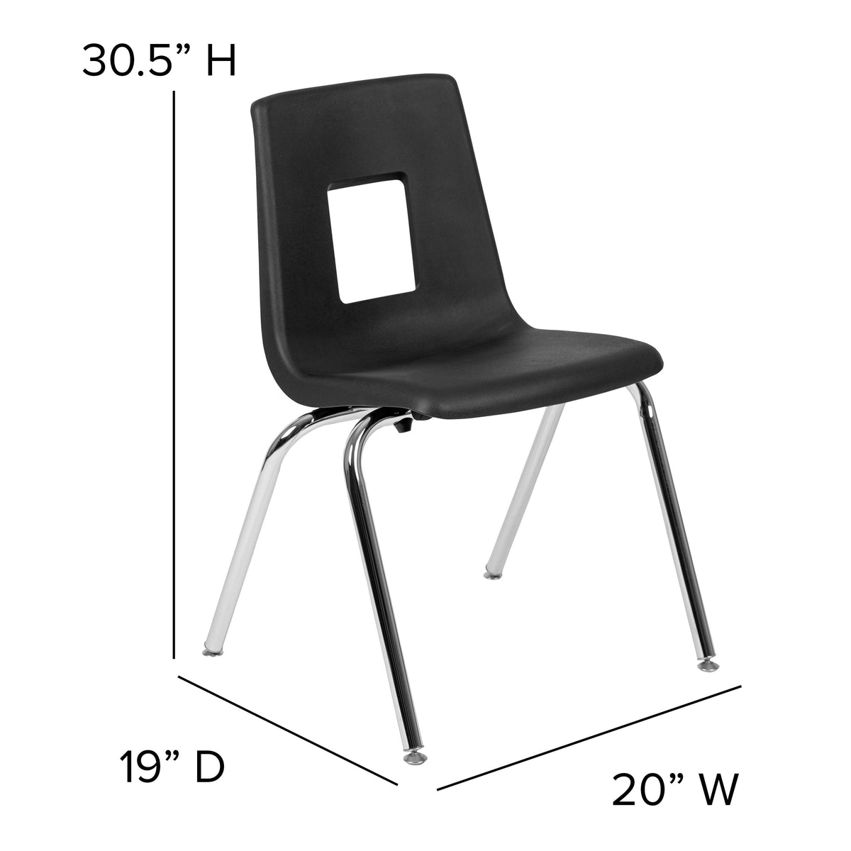 Grey Top/Black Frame |#| 86" Oval Wave Activity Table Set with 18" Student Stack Chairs, Grey/Black