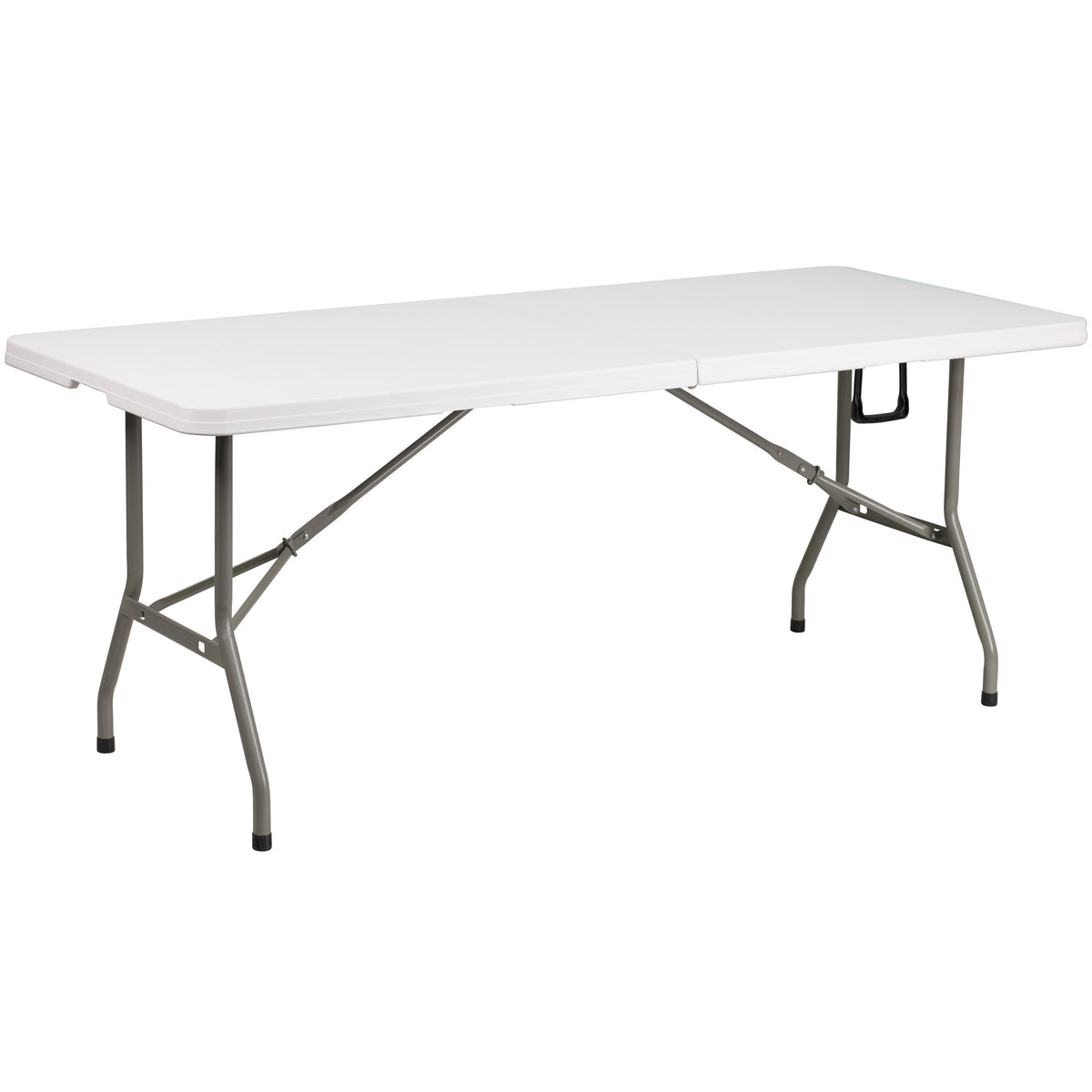 Blue |#| 8' x 8' Blue Pop Up Canopy Tent and 6 Ft. Bi-Fold Table with Carrying Handle