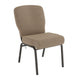 Tan Speckle Fabric/Black Textured Frame