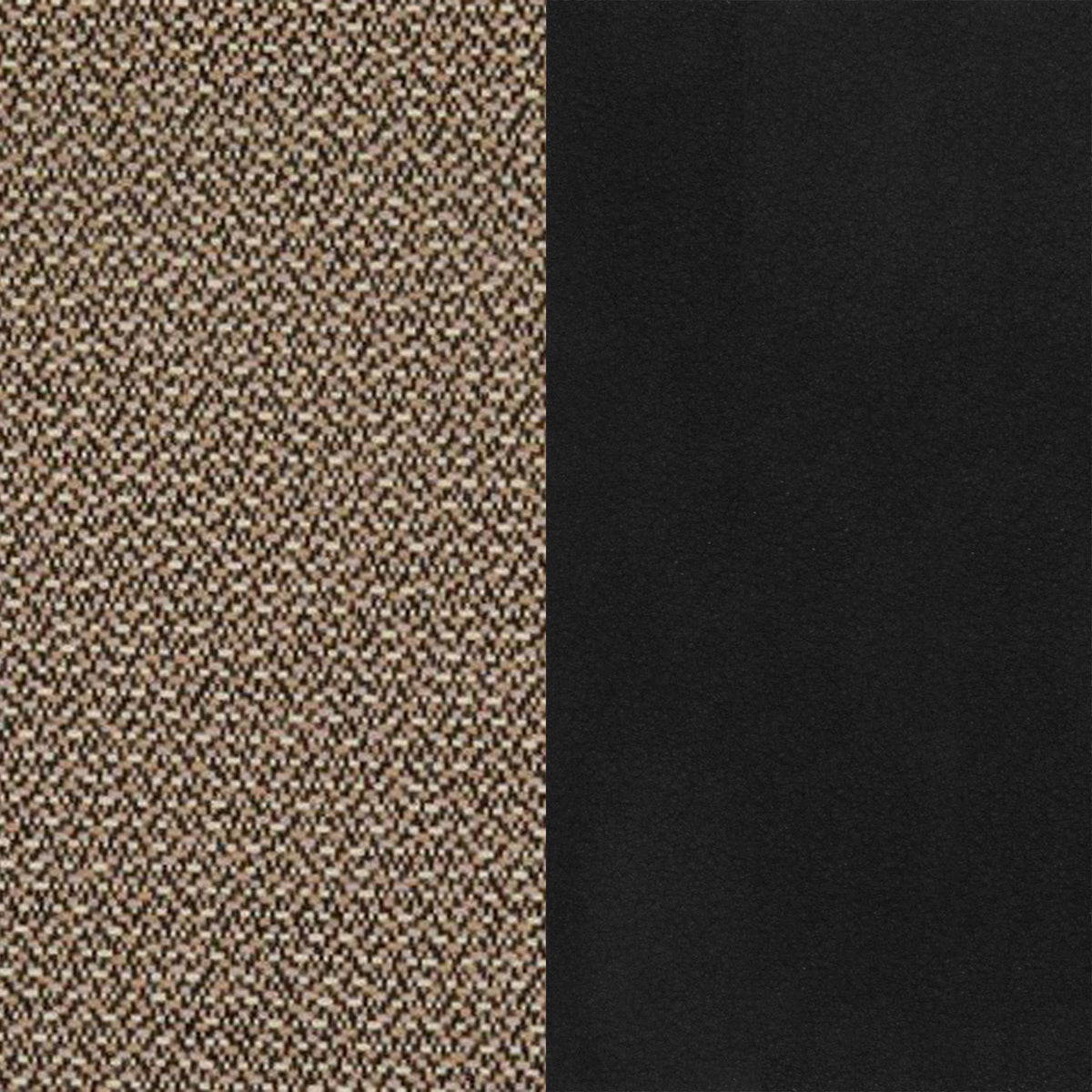 Tan Speckle Fabric/Black Textured Frame |#| Tan Speckle Church Chair - 20 in. Wide