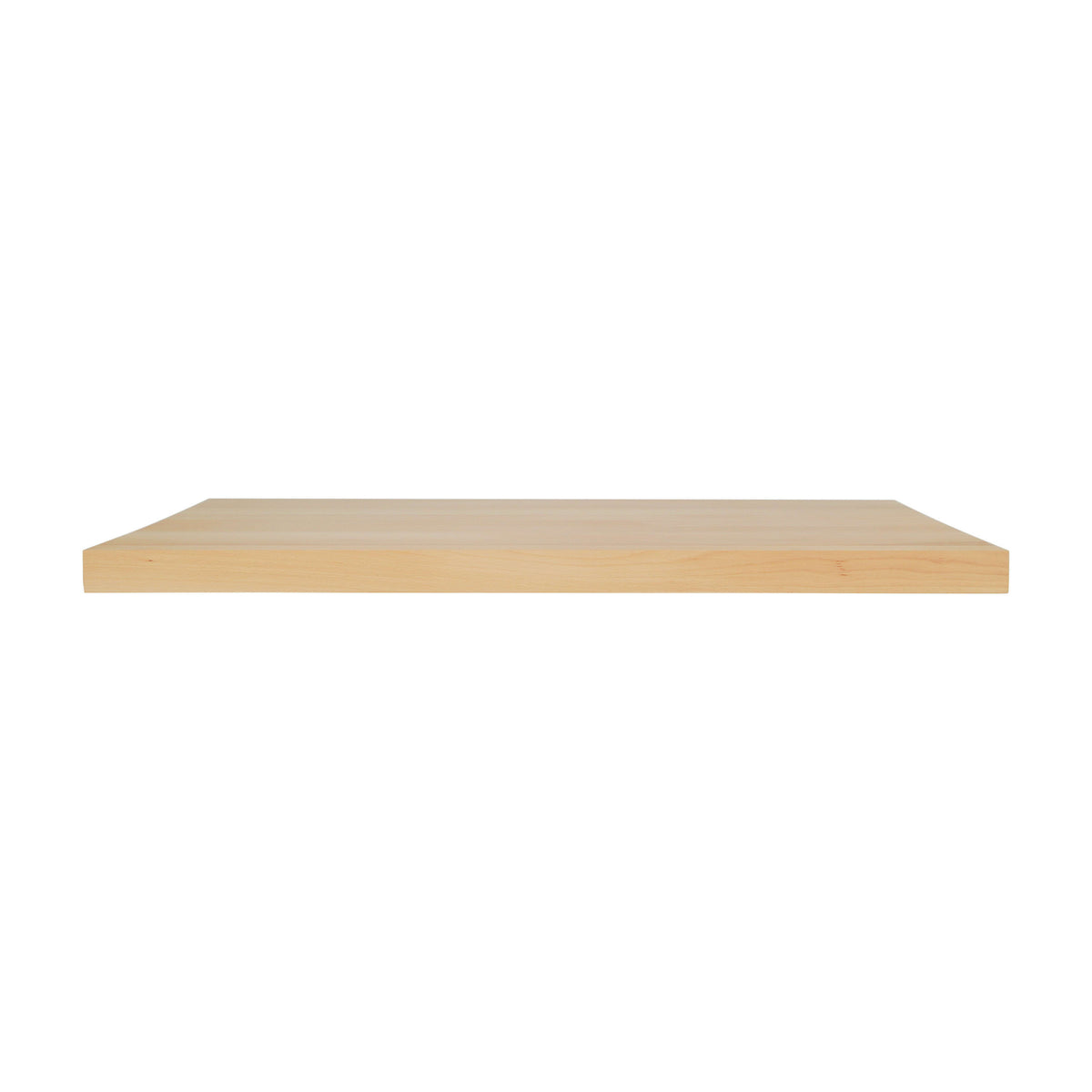 Natural |#| 24x30 Commercial Solid Wood Tabletop with Support Bars for Indoor Use-Natural