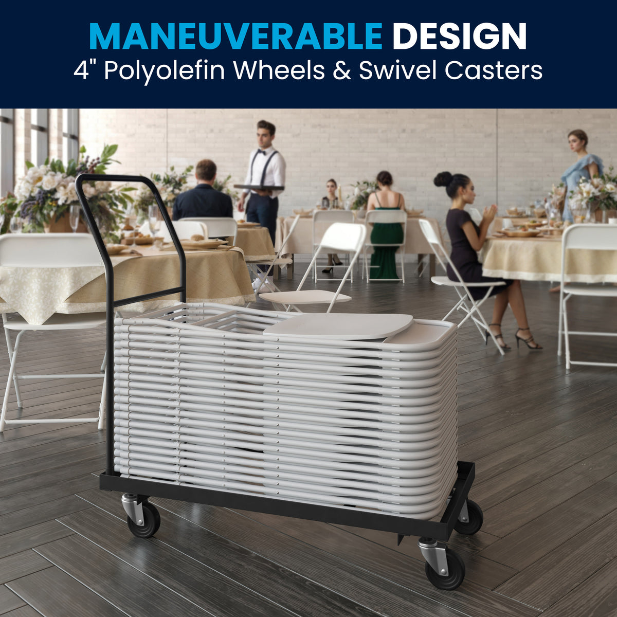 Folding Chair Dolly - Material Handling Equipment