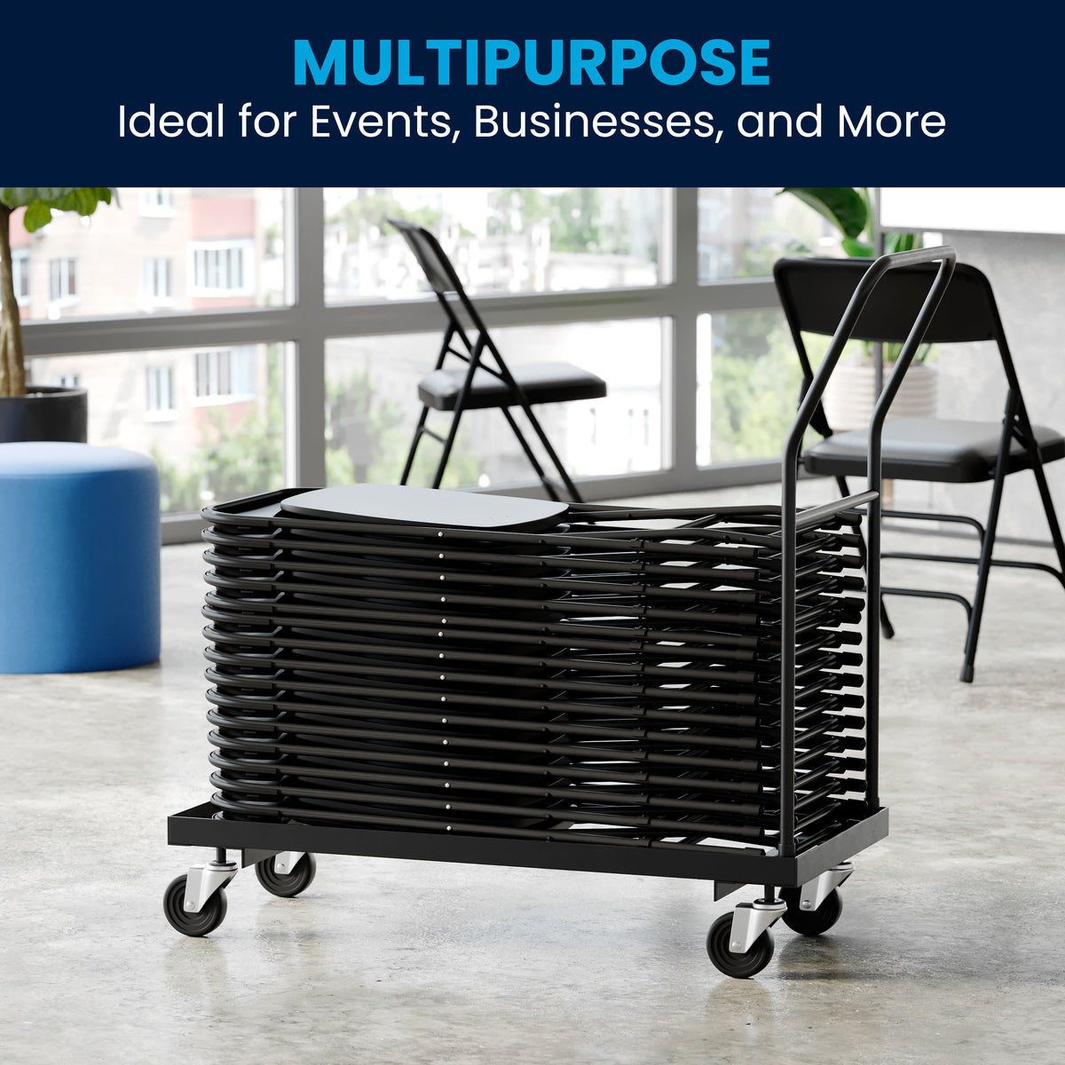 Folding Chair Dolly - Material Handling Equipment