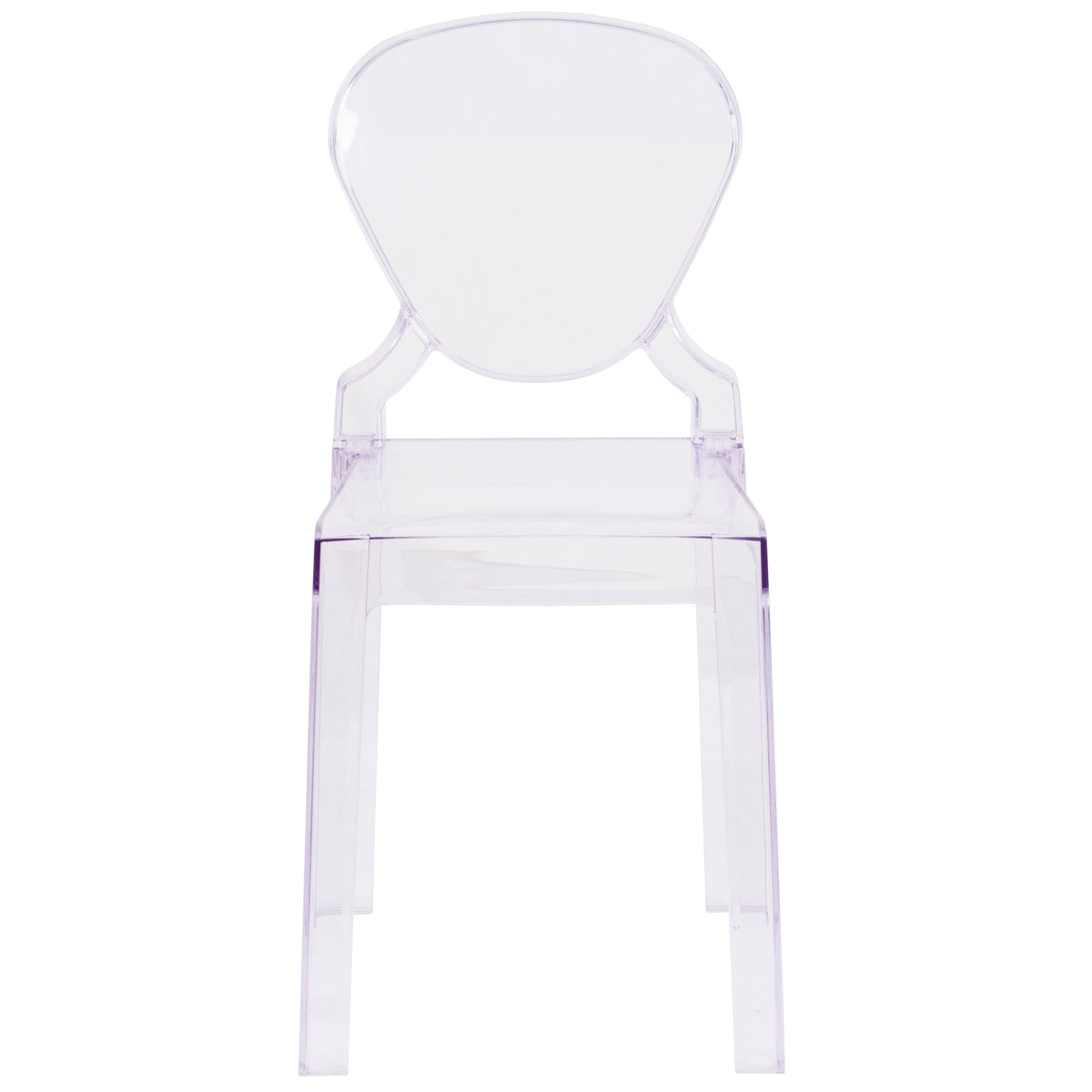 Ghost Chair with Tear Back in Transparent Crystal - Wedding Chairs