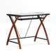 Clear Top/Cherry Frame