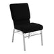 Black Fabric/Silver Vein Frame