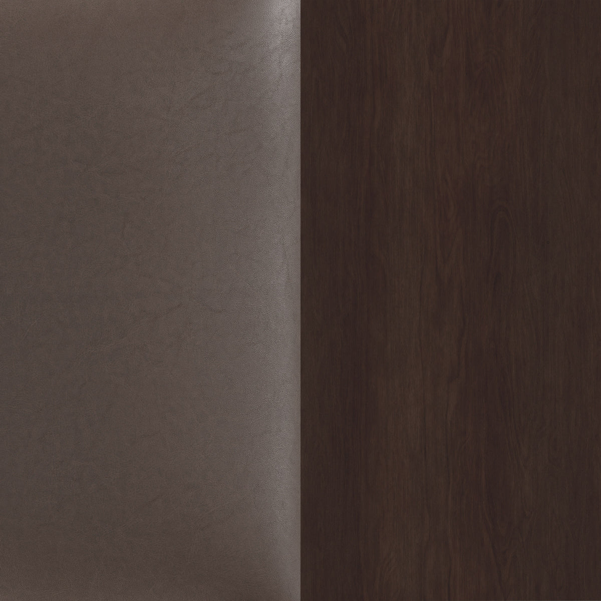 Mocha Vinyl Seat/Walnut Wood Frame |#| Commercial Ladder Back Walnut Wood Restaurant Barstool - Mocha Vinyl Seat