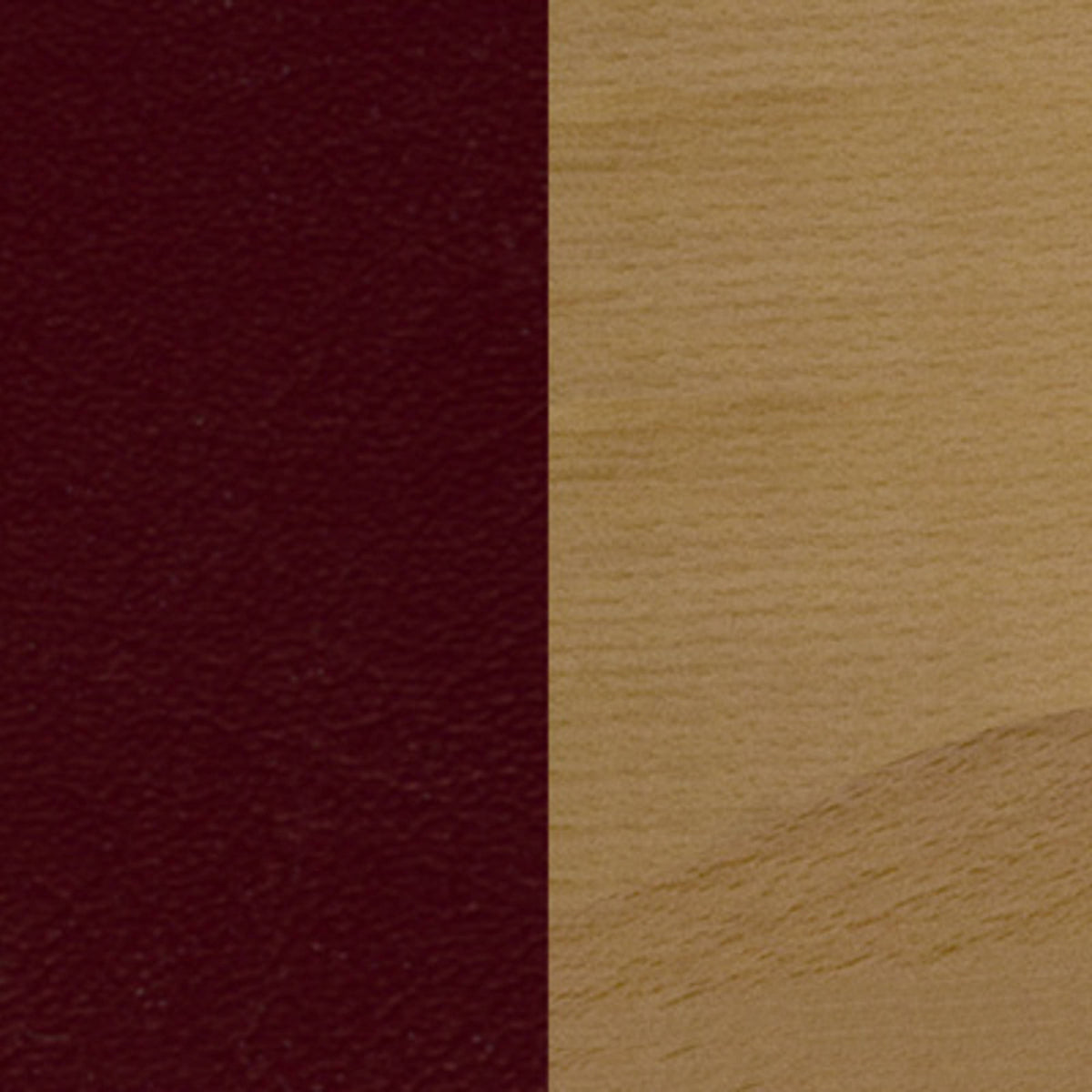 Burgundy Vinyl Seat/Natural Wood Frame |#| Ladder Back Natural Wood Restaurant Barstool - Burgundy Vinyl Seat