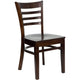 Walnut Wood Seat/Walnut Wood Frame