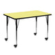 Yellow Top/Black Frame