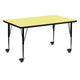 Yellow Top/Black Frame