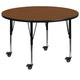 Oak Top/Black Frame