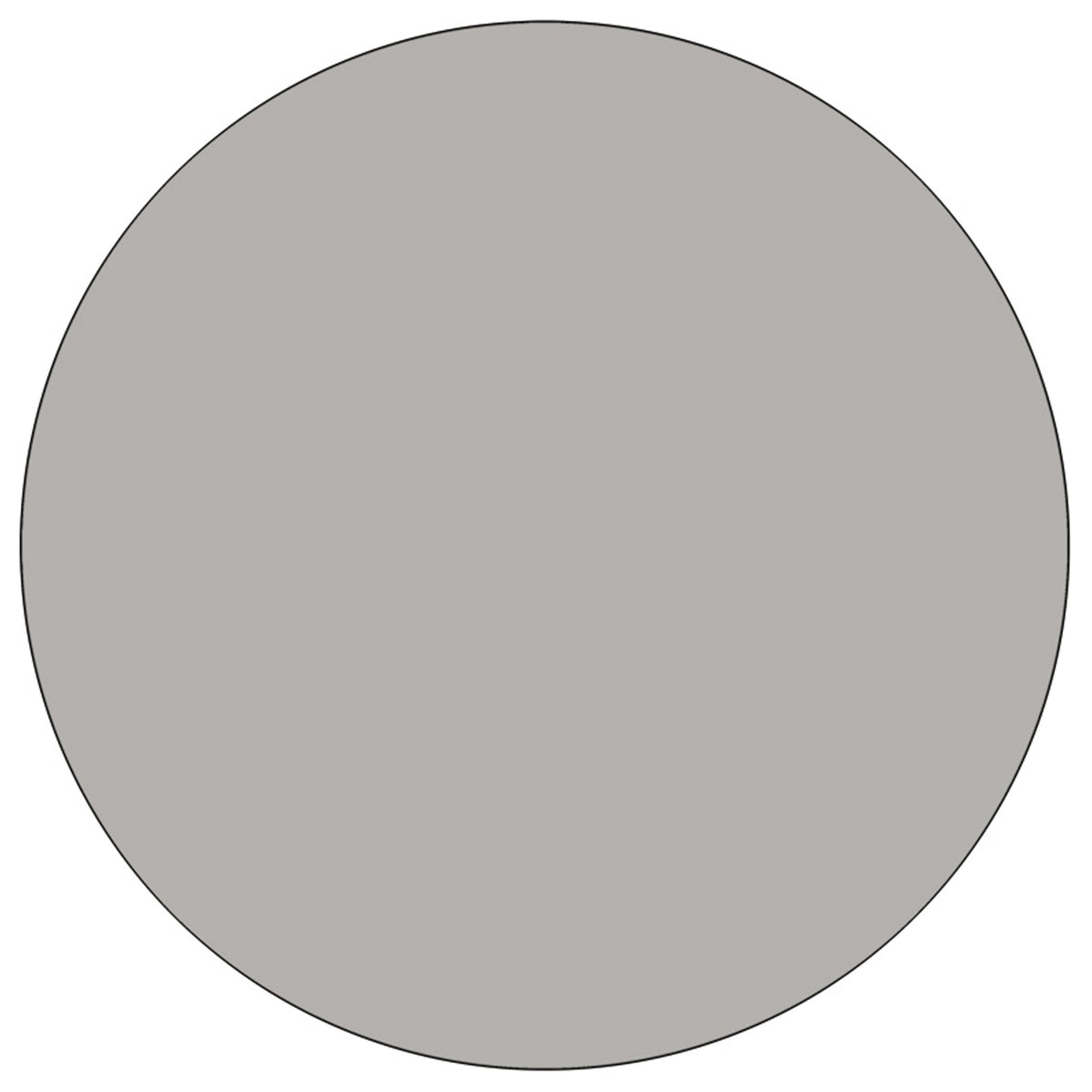 Gray Top/Black Frame |#| Mobile 48" Round Grey HP Laminate Activity Table - Height Adjustable Short Legs
