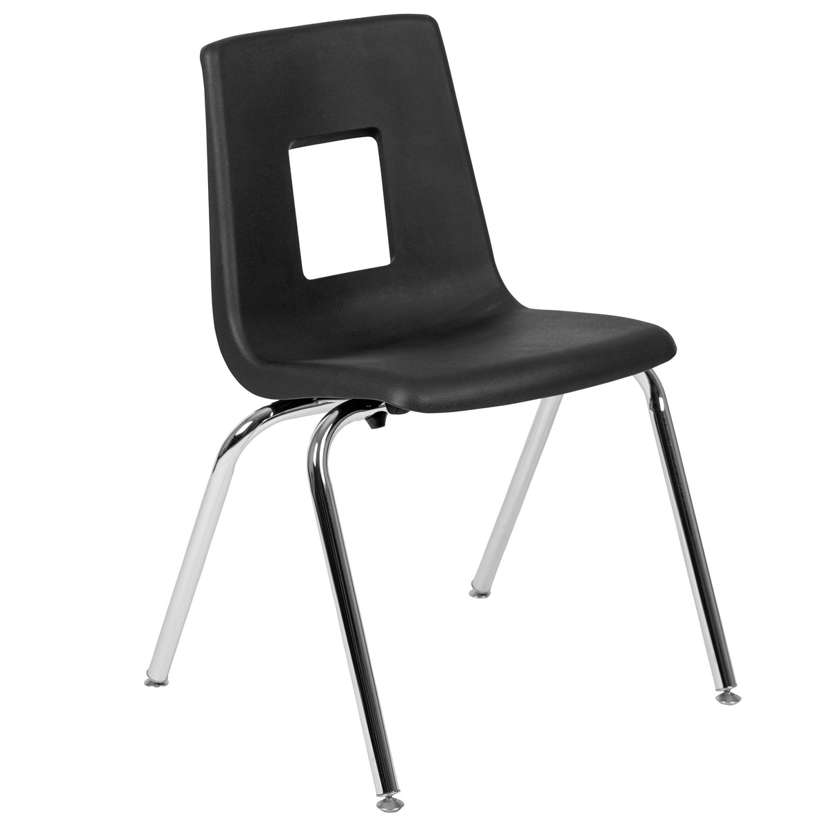 Oak Top/Black Frame |#| Mobile 76" Oval Wave Activity Table Set-18" Student Stack Chairs, Oak/Black