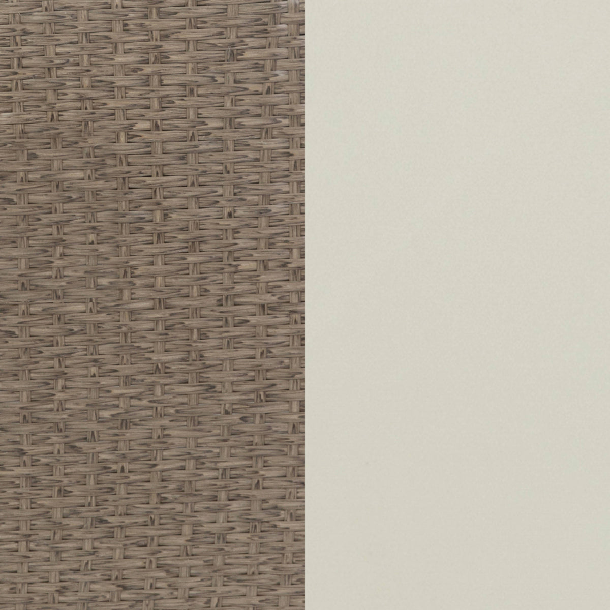 Beige Cushions/Brown Frame |#| Indoor/Outdoor Wicker Rattan Recliner with Flip-Up Side Table in Beige & Brown