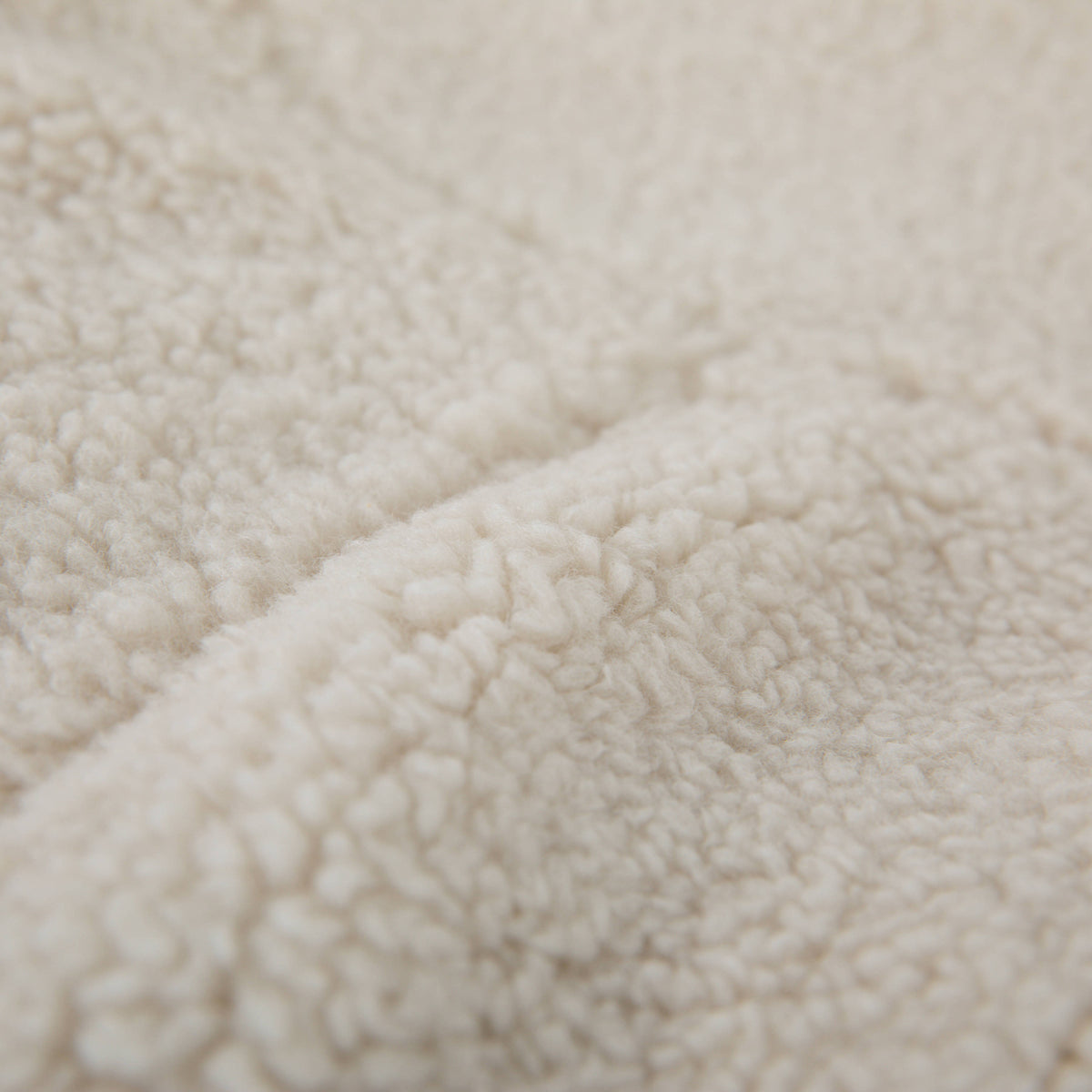 Natural Sherpa |#| Large Faux Sherpa Refillable Bean Bag Chair for Kids and Teens - Natural