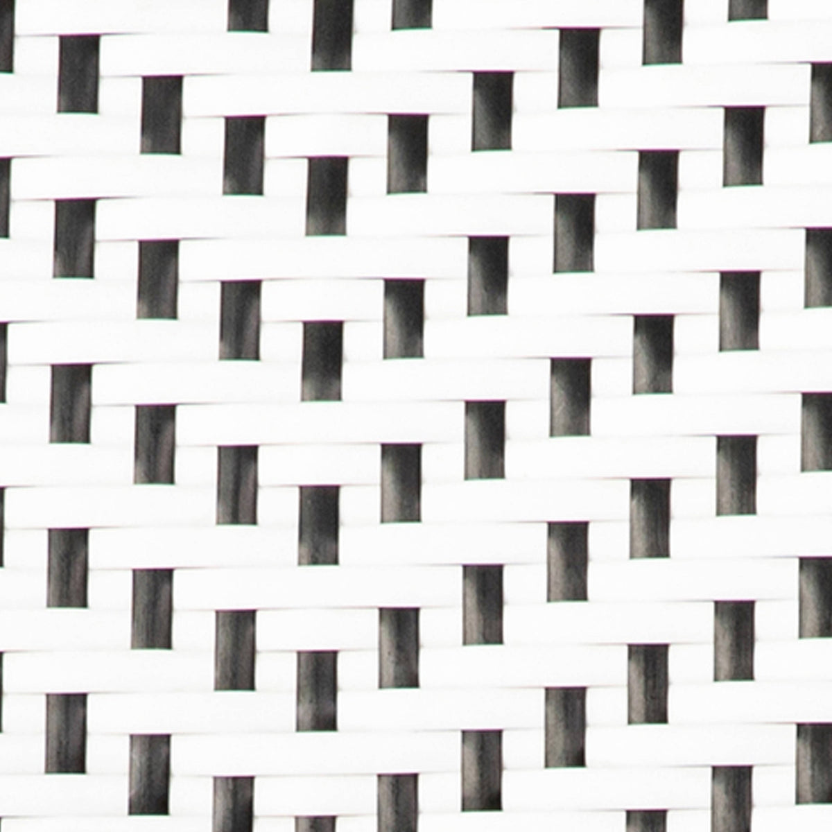 Black & White |#| 2PC Black and White Indoor/Outdoor PE Rattan Folding Bistro Chairs