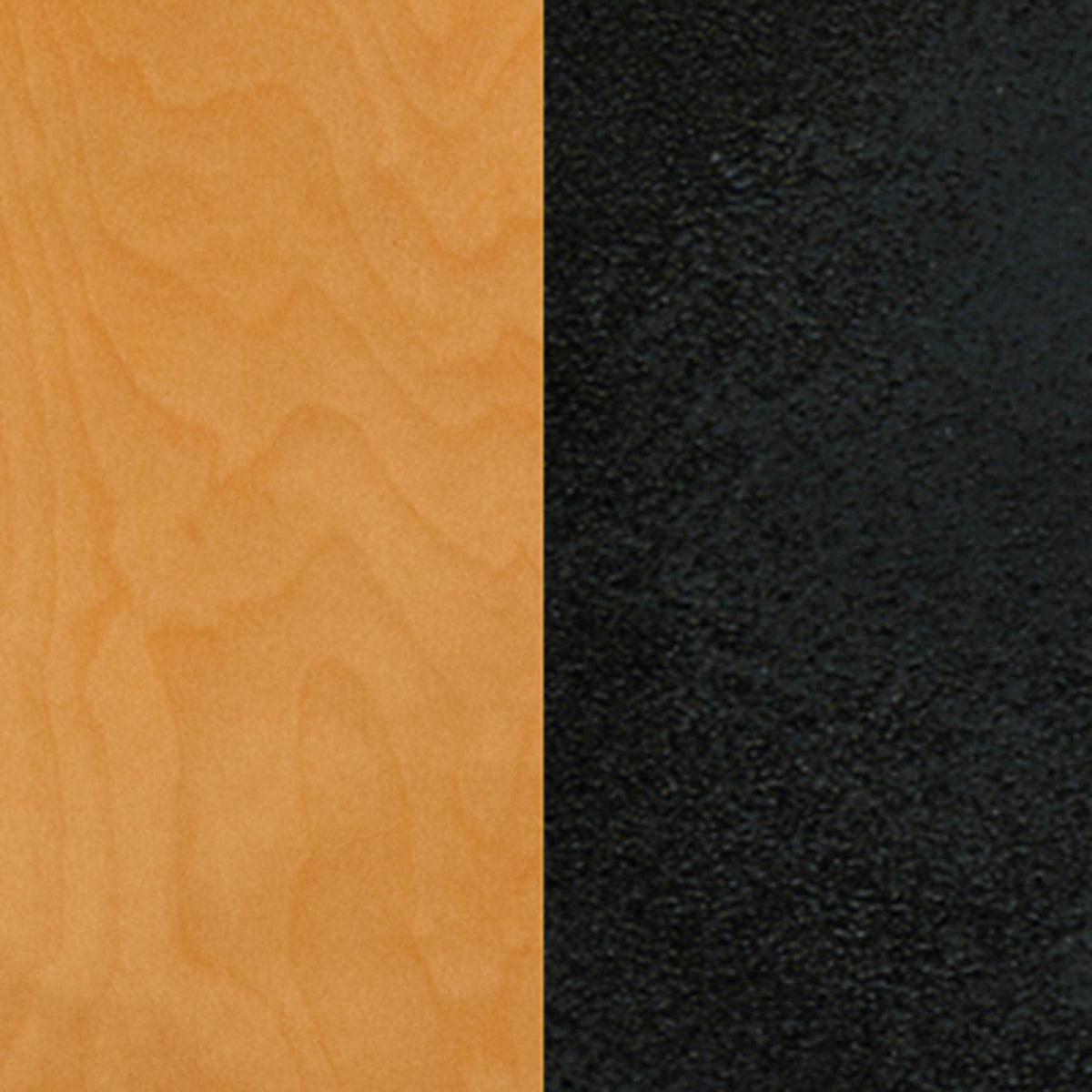 Natural Wood Seat/Black Metal Frame |#| Black School House Back Metal Restaurant Chair - Natural Wood Seat