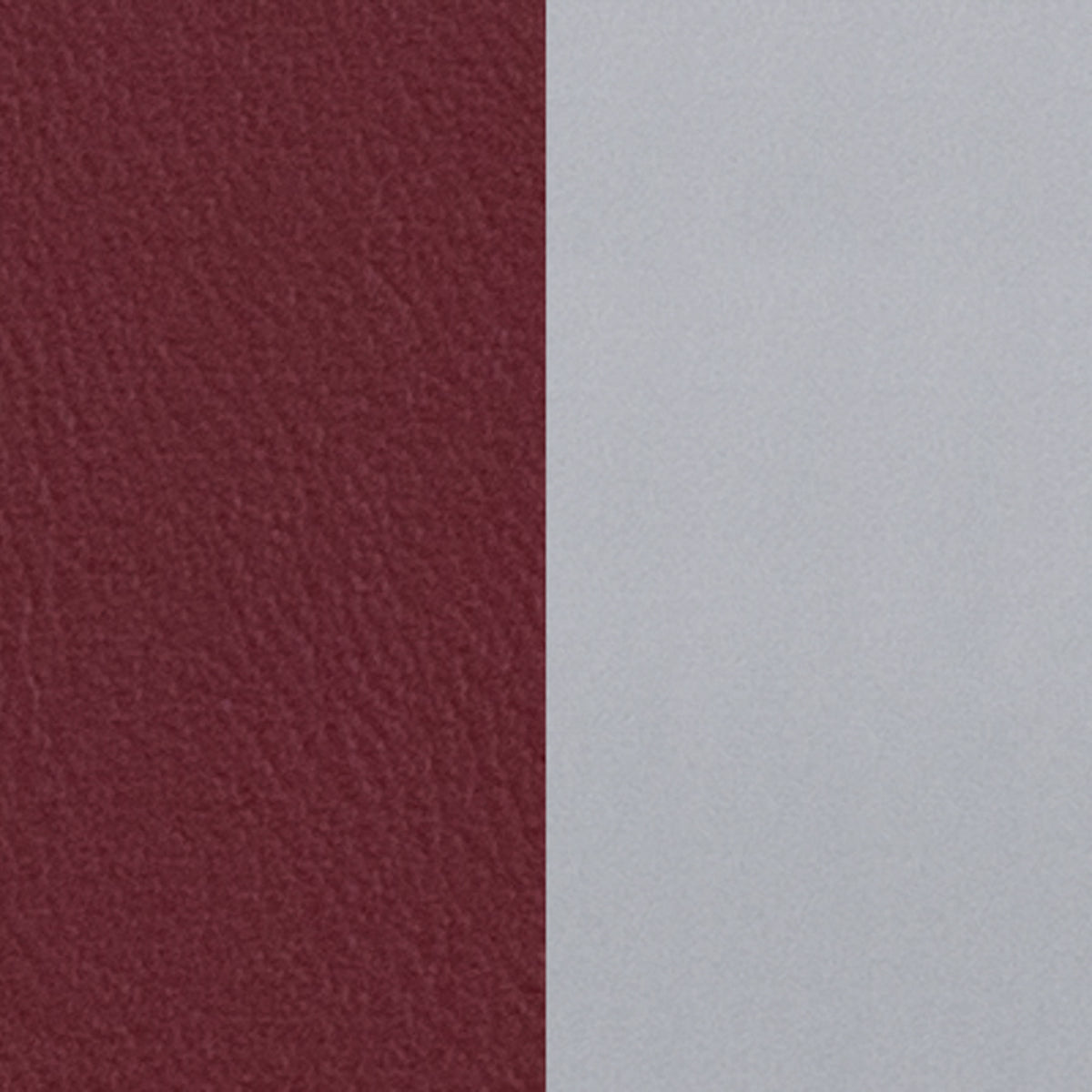 Burgundy Vinyl Seat/Silver Frame |#| Silver Slat Back Metal Restaurant Chair - Burgundy Vinyl Seat