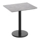 Gray Faux Concrete/Black Base