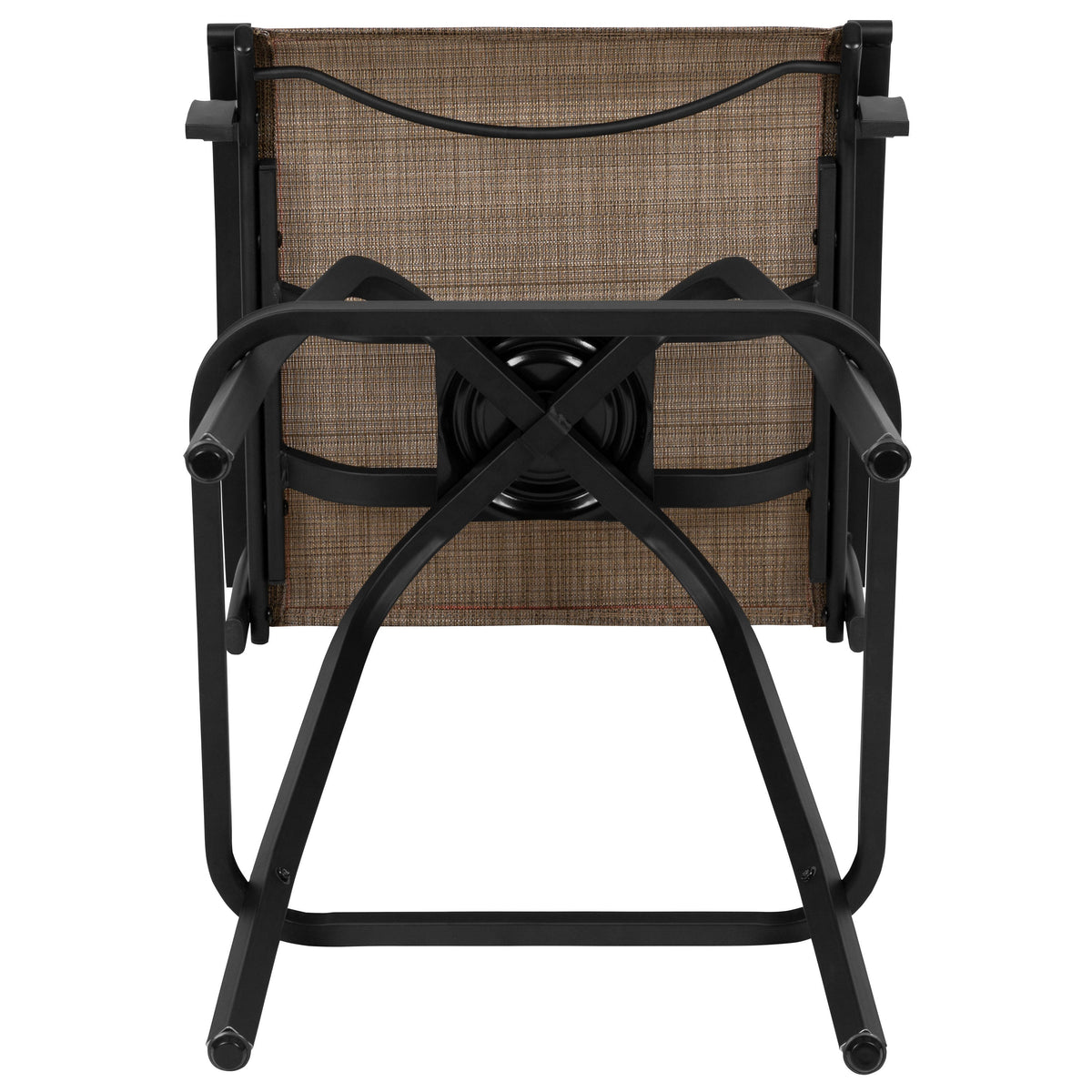 Brown |#| Outdoor Stool - 30 inch Patio Bar Stool / Garden Chair, Brown (Set of 2)