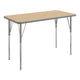 Light Natural Top/Silver Frame