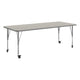 Light Gray Top/Silver Frame