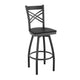 Black Wood Seat/Black Metal Frame